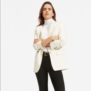 Everlane cotton-linen blazer